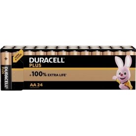 Duracell Plus Power AA-batteri, 24 stk
