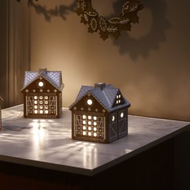 Kähler Gingerbread Lyshus Julestald H11,5 cm