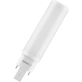 Osram Delux LED D/E lysstofrør, 7W/830, G24Q-2