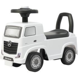 Gåbil Mercedes Actros lastbil til børn, hvid