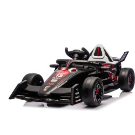 Elbil Porsche Formula E børnebil, 2x12V, sort