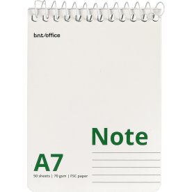 Office Spiralblok | A7 | Linjeret