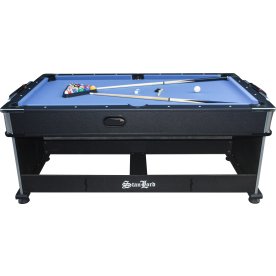 Stanlord 3-i-1 bord, Lucca 6 fods, sort