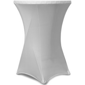 Park dug t/rundt bord Ø80-110 cm, hvid