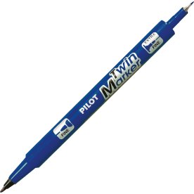 Pilot Twin Marker | Blå