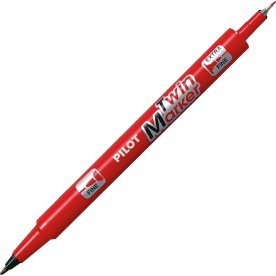 Pilot Twin Marker | Rød