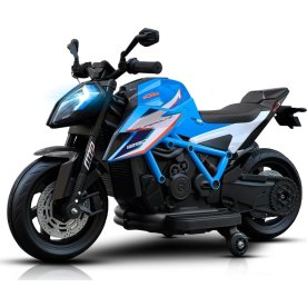 Elbil KTM X12 motorcykel til børn, 2x12V, blå
