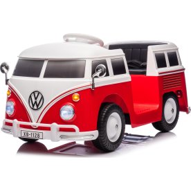 Elbil VW T1 børnebil, 12V, rød