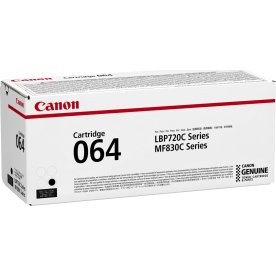 Canon 064HBK lasertoner, sort, 13.500s