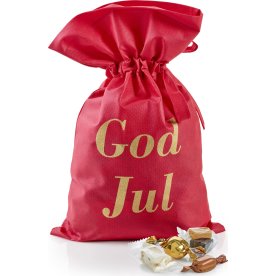 Rød Julesæk m. Blandet Sødt, 1000g