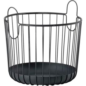 Zone Inu Kurv, Ø30 x H30,5cm, sort