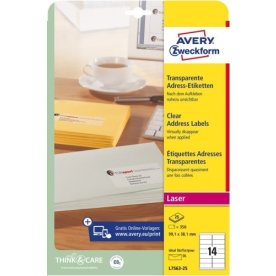 Avery Adresseetiketter | 99,1 x 38,1 mm | 350 stk.