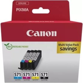 Canon CLI-571 Blækpatroner, sampak