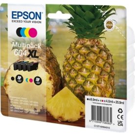 Epson T604XL Blækpatroner, sampak, XL