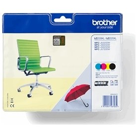 Brother LC229XLVALBP Blækpatroner, sampak, 6k