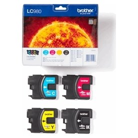 Brother LC980VALBP Blækpatroner, sampak