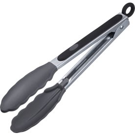 Westmark madtang med lås, 21 cm, stål/silikone