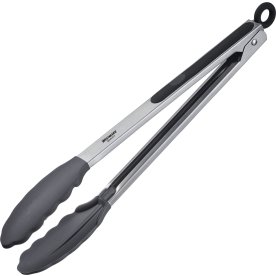 Westmark madtang med lås, 34 cm, stål/silikone