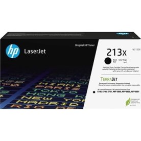 HP 213X Lasertoner, sort