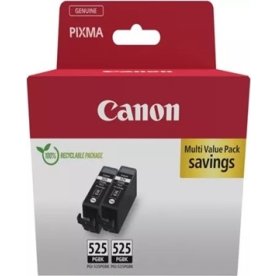 Canon PGI-525 Blækpatroner, sort, 2-pak