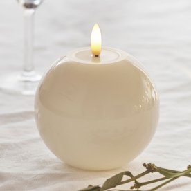 Sirius Sille Kugle LED, Ivory, Ø10 cm