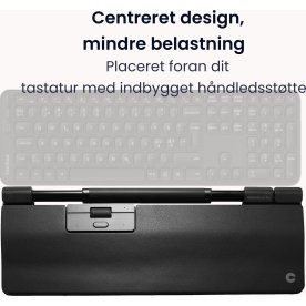 Contour RollerMouse Pro Trådløs Extended WR, læder