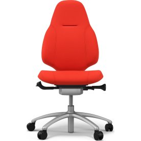 RH Mereo 220 kontorstol, rødt Select stof/alu stel