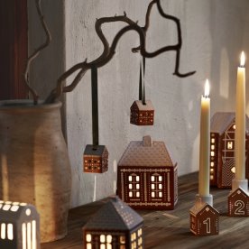 Kähler Gingerbread Juleophæng H5, 2 stk