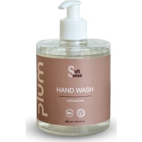 Plum Soft Sense Håndsæbe | Parfumefri  | 500 ml