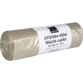 Affaldssække 90L | 70x105cm | 30my | klar