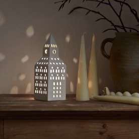 Kähler Urbania Lyshus Kirketårn H20 cm