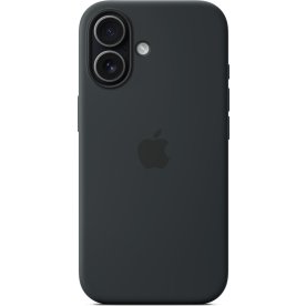 Apple iPhone 17 silikone cover med MagSafe, sort