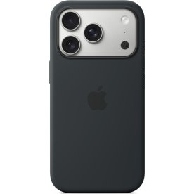 Apple iPhone 17 Pro silikonecover m. MagSafe, sort