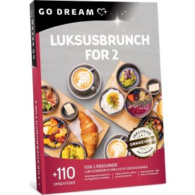 Oplevelsesgave - Luksusbrunch for 2