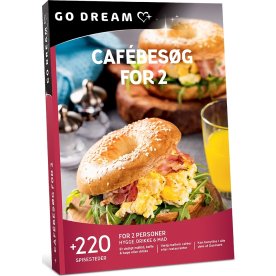 Oplevelsesgave - Cafebesøg for 2