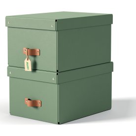 Leitz Puro Boks m. låg | M  | Grøn | 2 stk.