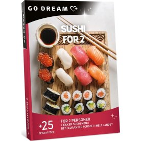Oplevelsesgave - Sushi for 2