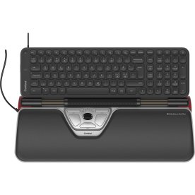 RollerMouse Red Plus + Balance Mid Keyboard kablet