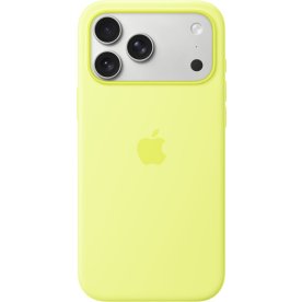 iPhone 17 Pro Max Sili Case w MagSafe Neon Yellow