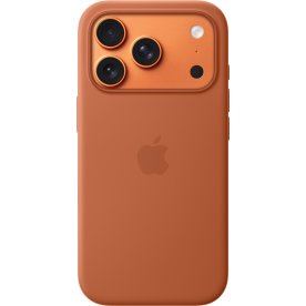 iPhone 17 Pro Silicone Cover, MagSafe, Terrakotta
