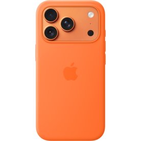 iPhone 17 Pro Silikone Cover med MagSafe – Orange