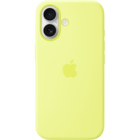 Apple iPhone 17 Silikone Cover, MagSafe, Neongul