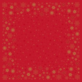 Dunicel Stikdug, 84x84 cm, Stargazing Red, 20 stk.