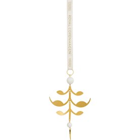 Royal Copenhagen Forgyldt Ornament Palmette, 12cm