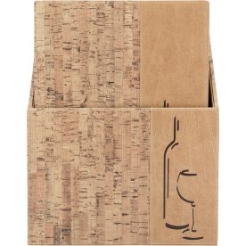 Securit Design Vinkort | A4 | Kork | Logo | 10st