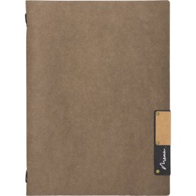 Securit Nature Menukort | A4 | Brun | Logo