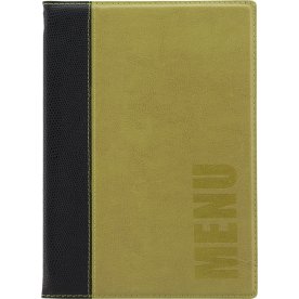Securit Trendy Menukort | A5 | Grøn | Logo