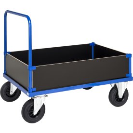 Flexi 330 4 lave sider, 120x80x26, Blålakeret stål