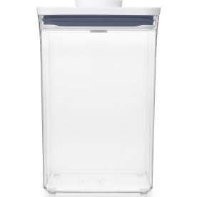 OXO POP Opbevaringsboks, stor kvadrat, 4,2 L.