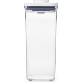 OXO POP Opbevaringsboks, lille kvadrat, 1,6 L.